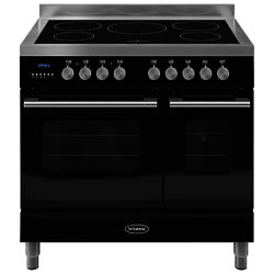 Britannia RC-9TI-DE Delphi Induction Hob Range Cooker Gloss Black